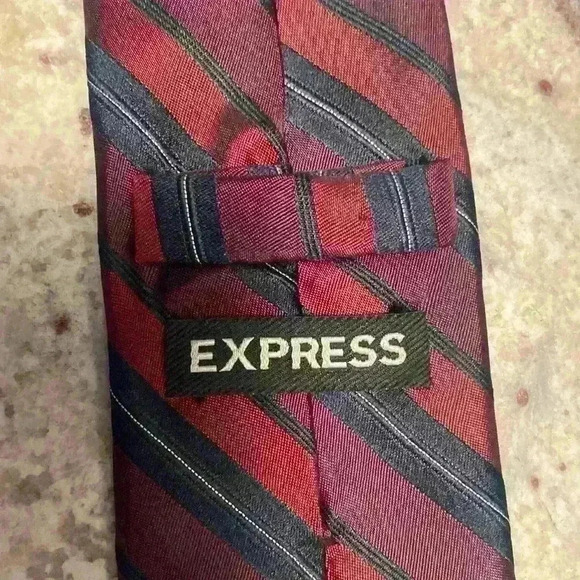 Express Striped Tie - Picture 2 of 3